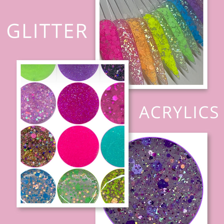 GLITTER ACRYLIC